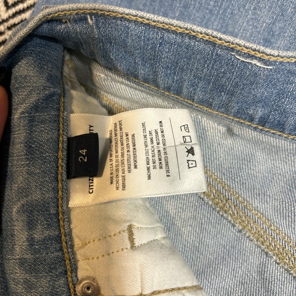 Citizens of Humanity | Isola Mid Rise Cropped Boot-cut Jeans | Sz 24 - Picture 6 of 11